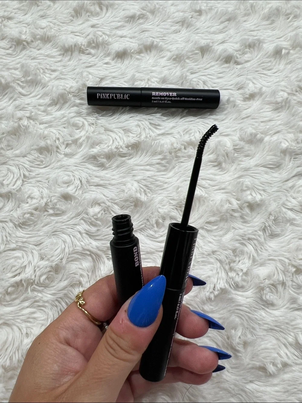 PINKPUBLIC Lash Bond and Seal Duo in Black and Remover